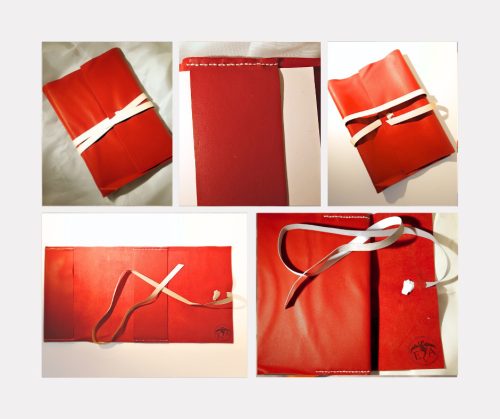 DRAAKON napló cserélhető lapokkal - piros